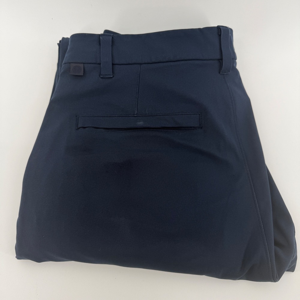 Lululemon Commission Pant Classic Warpstreme Navy Blue Mens 32 x 31
